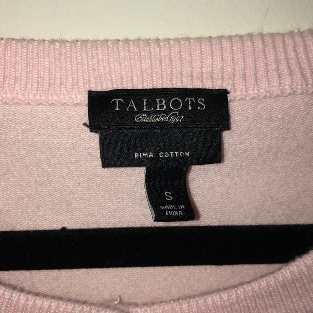 Light Pink Button Down Sweater - image 3